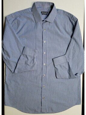 Kenneth Cole Unlisted Long Sleeve Button Up Business Casual Office Shirt 16-16.5